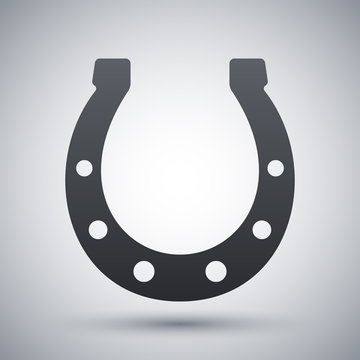 Vector horseshoe icon