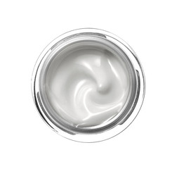 Cosmetic cream isolated on white 