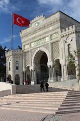 Obraz premium Istanbul University, Turkey.