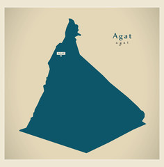Modern Map - Agat GU