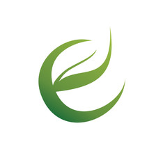 Initial E with Eco Green Concept