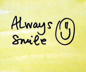always smile