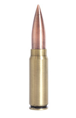 Bullet isolated on white background