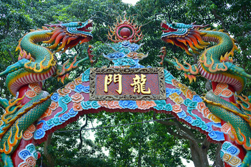 Chinese Temple in Broga, Malaysia..