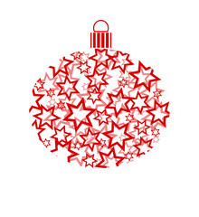 Bombka z gwiazdek