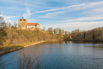 Fototapeta na wymiar Schloss Ballenstedt im Harz