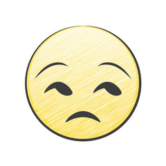 Fototapeta premium Unerfreutes Gesicht