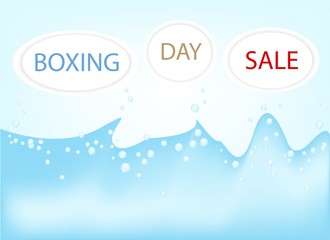 Boxing Day Background for Special Price Products