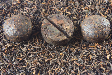 китайский черный чай пуэр