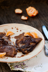 Chocolate pancakes