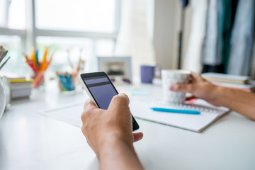 Typing on Smart Phone