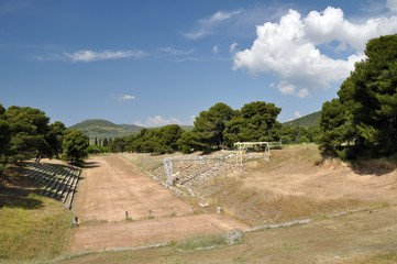 Fototapeta na wymiar Sanctuary of Asclepius at Epidaurus