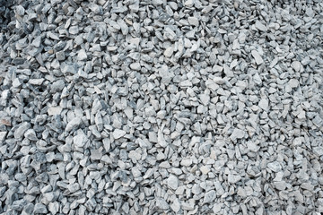 Obraz premium Pile of construction gravel rock