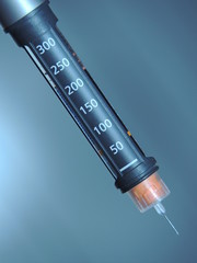 Insulin injection pen for treatment in diabetes