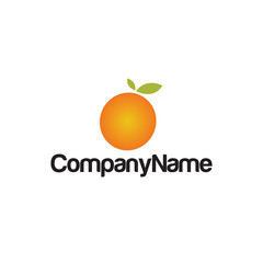 orange vector logo icon