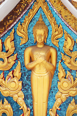 buddha image with thai style texture