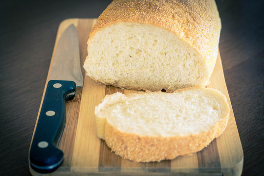 Knife and bread