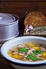 mushroom soup