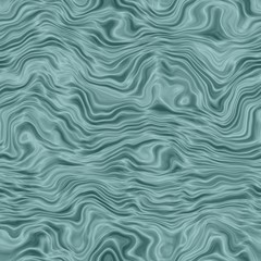 Fototapeta premium Blue wavy silk fabric, seamless