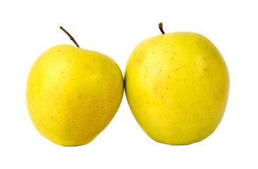 Yellow green apples