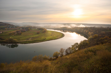 views in the view of the river