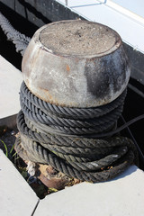 Obraz premium Modern Bollard at a Pier
