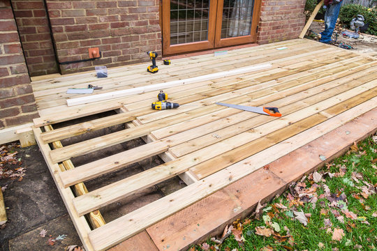 Wooden Decking, Deck, Patio Construction.