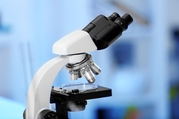 Medical microscope closeup