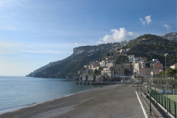 Bay of the Minori village