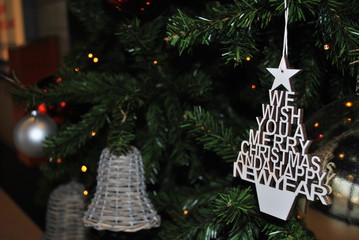 Christmas and New Year's wishes © dagabu