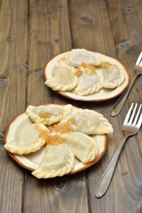 Polish cuisine - dumplings