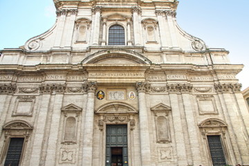 Fototapeta na wymiar Saint Ignatius'Church Rome