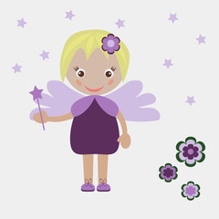 Illustration of little fairy