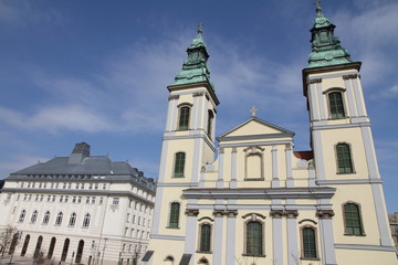 Fototapeta na wymiar Church in Budapest Hungary