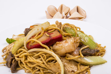 Chinese Chicken Lo Mein