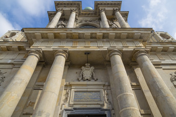 Facade of church of the Carmelites