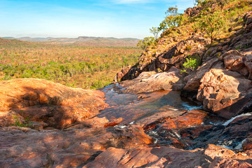 Fototapeta na wymiar Kakadu National Park (Northern Territory Australia) landscape near Gunlom lookout