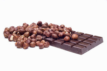 Chocolate and hazelnuts 