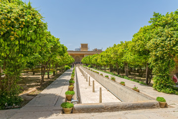 Shiraz Citadel inside garden