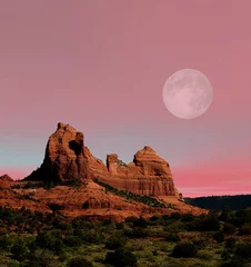  Moonrise Sedona Arizona © Paul Moore