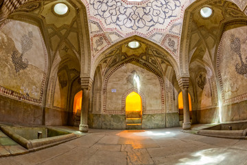 Fototapeta na wymiar Shiraz Citadel room decoration