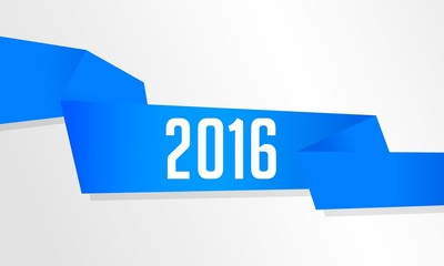 Happy New Year 2016. Vector illustration
