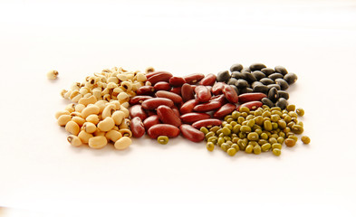 Different kinds of Grains, five grains