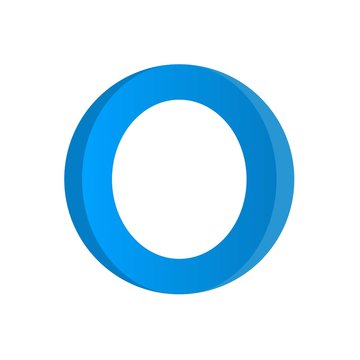 Diabetes Symbol, Vector Diabetes, Blue Circle