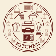 House appliances design 