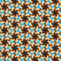 Abstract kaleidoscopic background