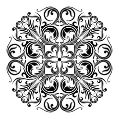 Batik Traditional Circle