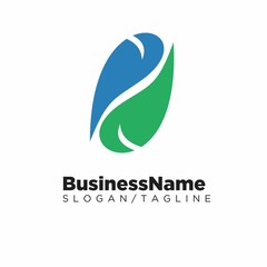 Water Power Energy Nature Company Logo Icon Vector