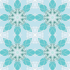 Abstract vintage pattern. Good for tiles, printing on paper and fabric.