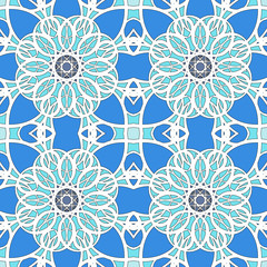 Abstract vintage pattern. Good for tiles, printing on paper and fabric.